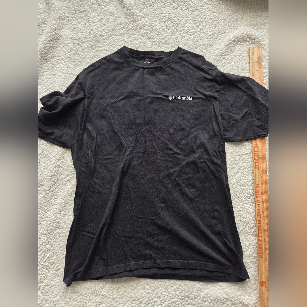 Columbia Men's Classic Black Tee Large